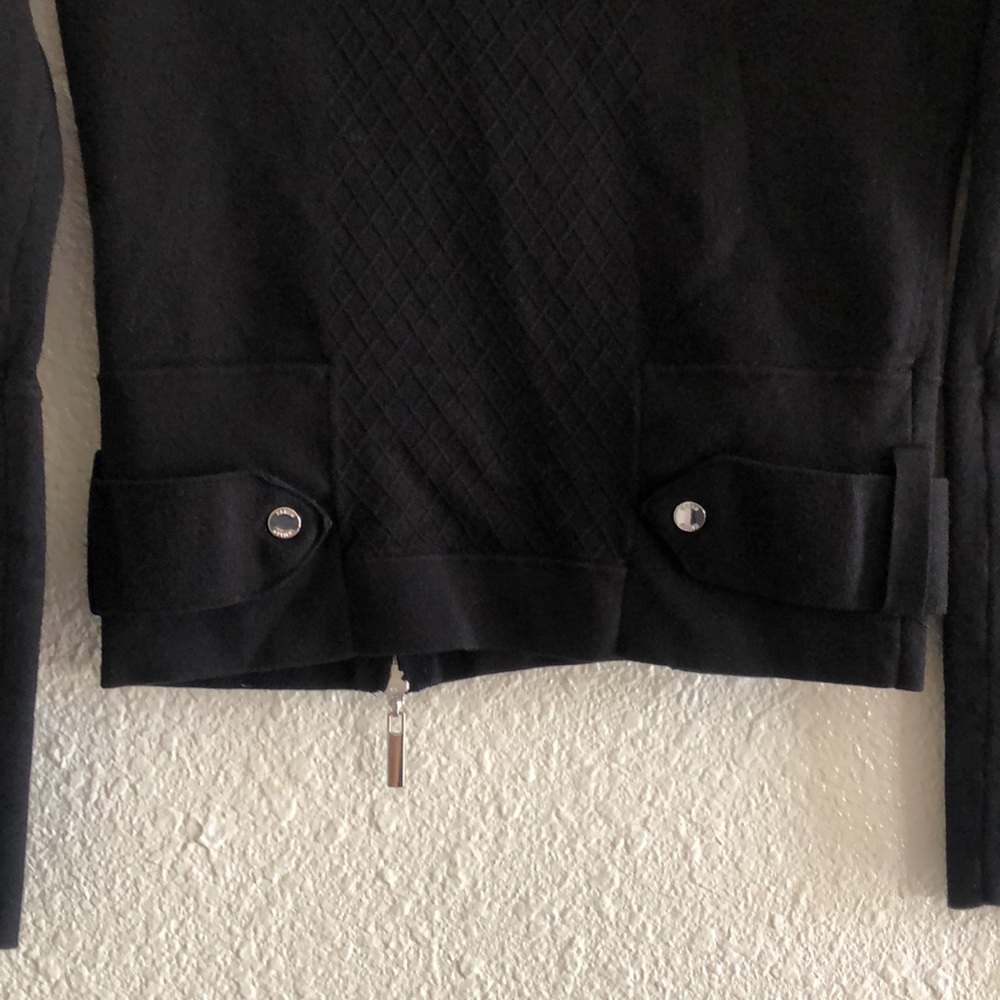 KAREN MILLEN ENGLAND BLACK JACKET/PREOWNED - Picture 15 of 17